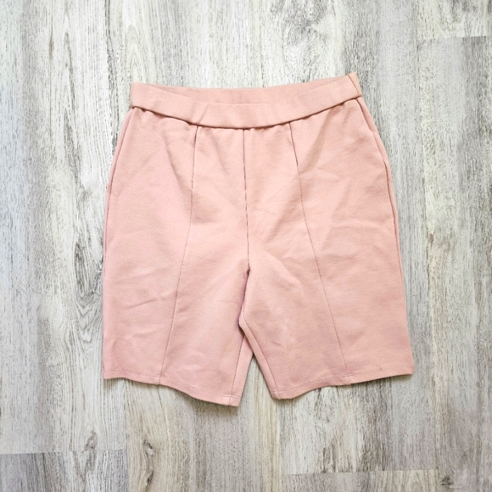 Lovers + Friends Nude Stretch Casual Shorts S